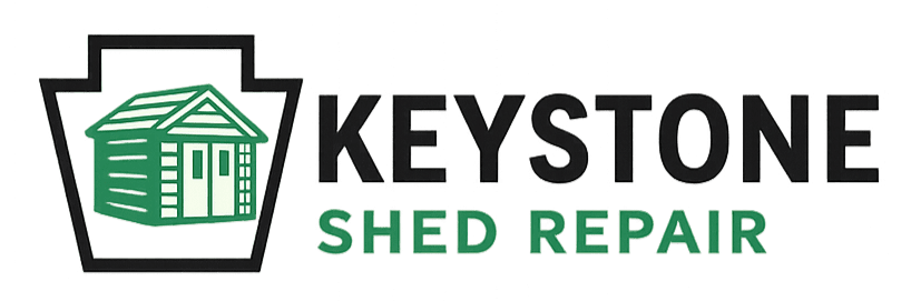 Keystone Shed Repair Logo - Vertical Version