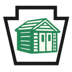 Keystone Shed Repair Logo with Transparent Background